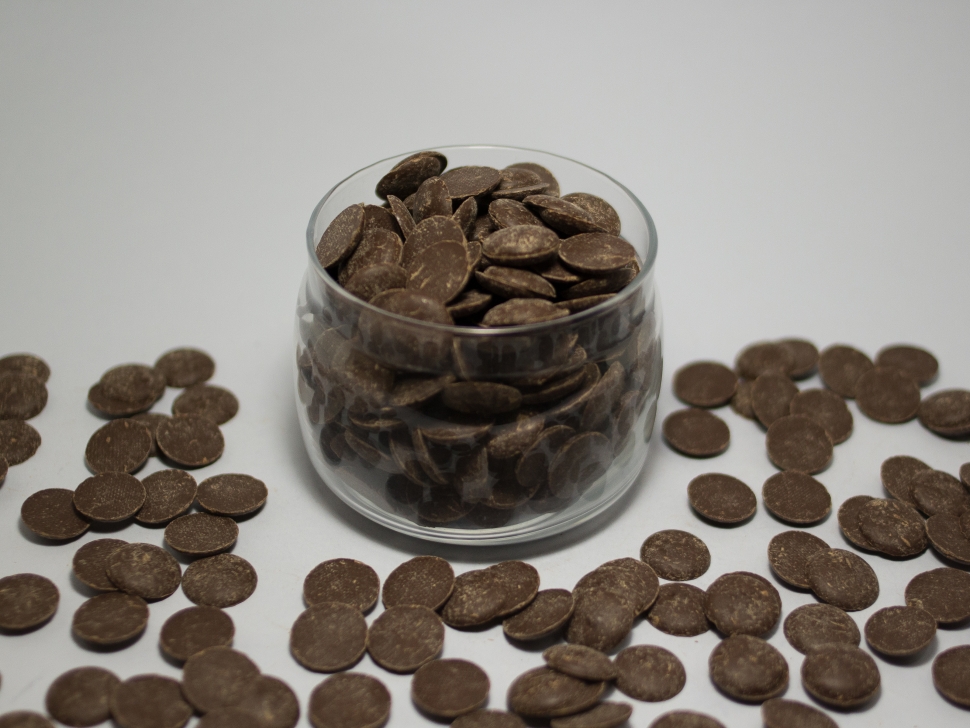 Шоколад темный в дисках 55%, DGF, 200 гр