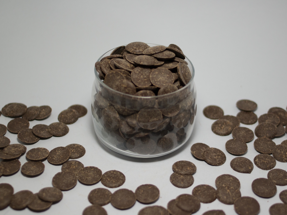 Шоколад горький в дисках 70%, DGF Le Cara, 200 гр